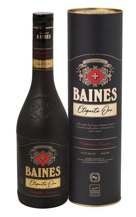 Pacharán Baines Etiqueta Oro